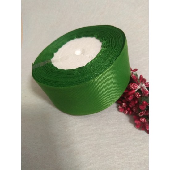 ОПТ Лента репсовая 4 см*20 ярдов цв. зеленый